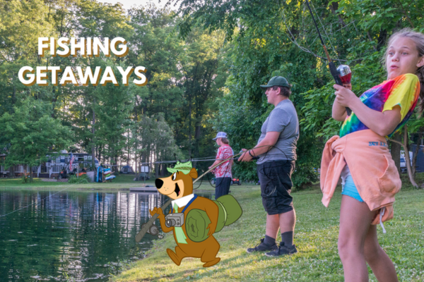 fishing at cleveland jellystone park